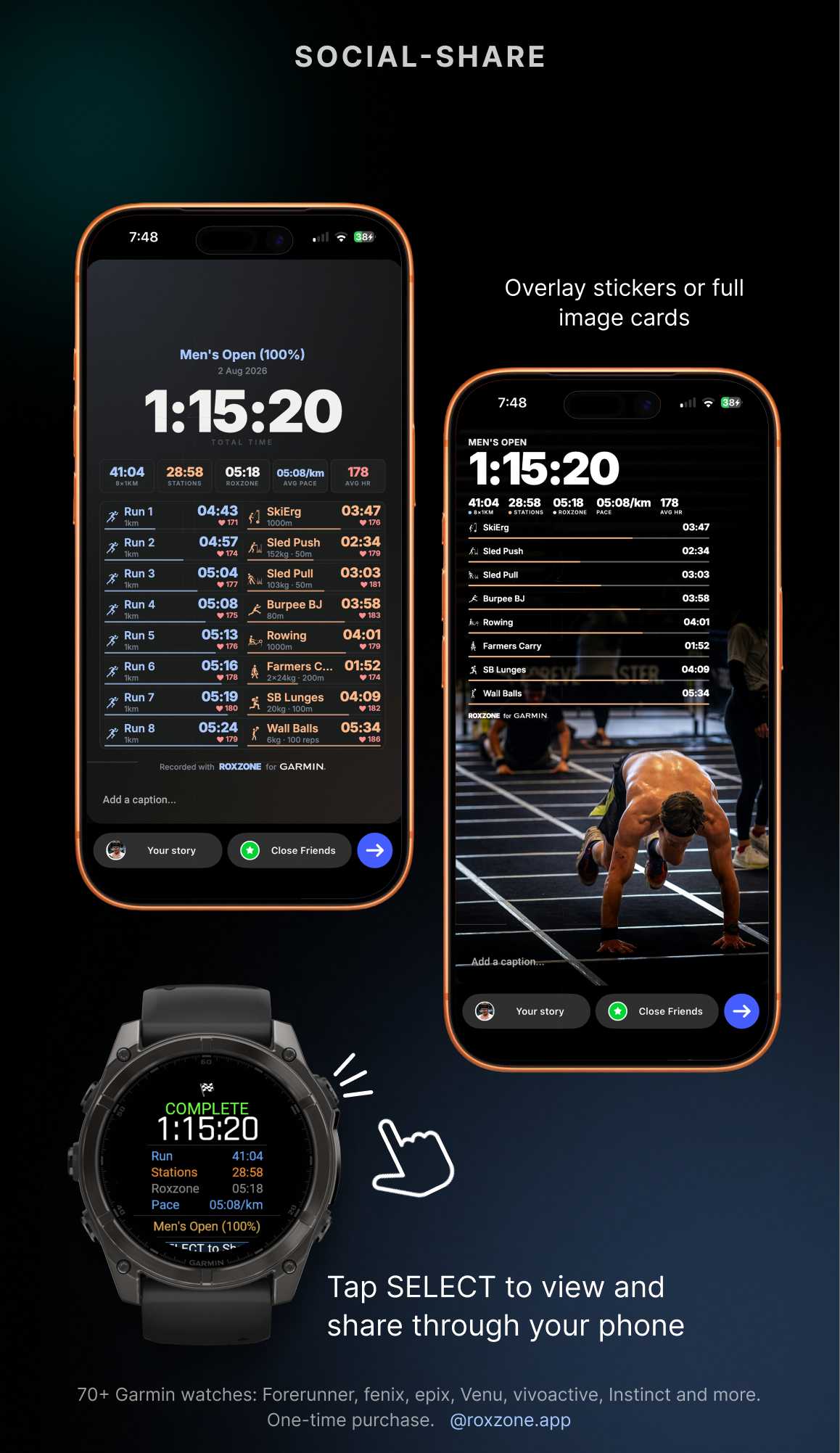 HYROX Tracker: ROXZONE · Screenshot 4