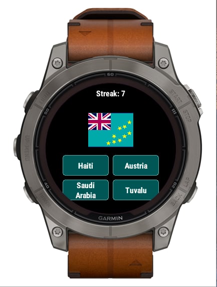 Flags Quiz Game · Screenshot 0