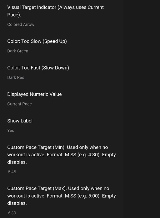 Clear Pace Indicator PRO screenshot 5