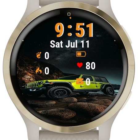 Jeep Parked Rocky Beach Night · Screenshot 0