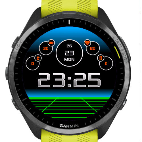 neon face · Screenshot 0