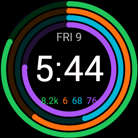 Progress Rings · Screenshot 0