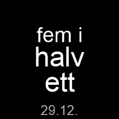 Ungefär, fem i halv · Screenshot 1