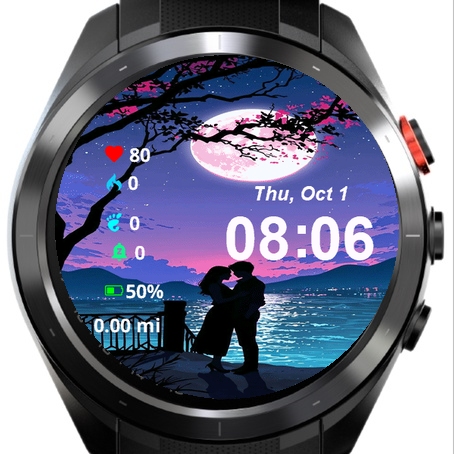 Couple Kissing Under Moonlight · Screenshot 2