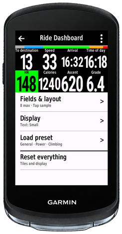 Ride Dashboard · Screenshot 1