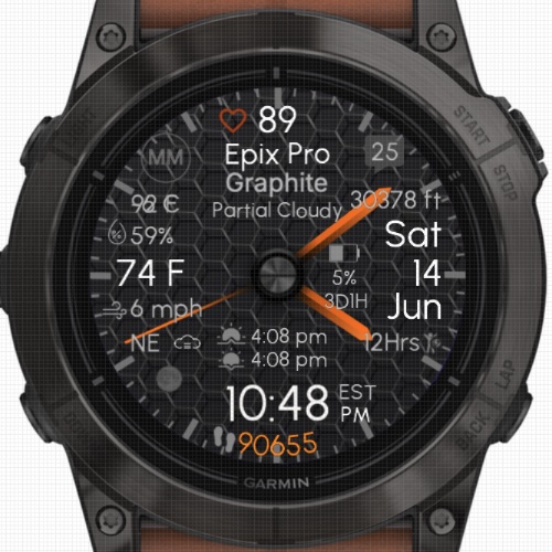 Graphite - Orange · Screenshot 2