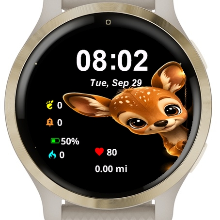 Close Up Deer Peeking · Screenshot 0