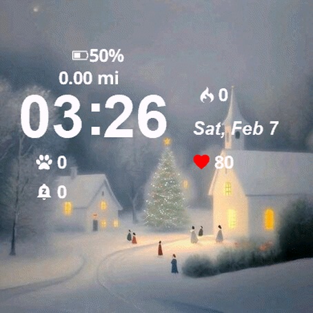 Christmas Night Painting · Screenshot 1