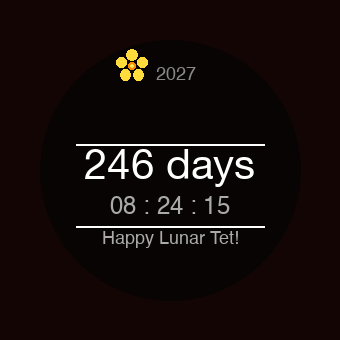 Tet Countdown - Luna Tet Countdown · Screenshot 0