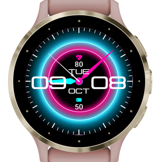 Neon Watchface · Screenshot 1