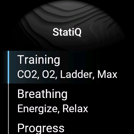 StatiQ – Apnea & Breath-Hold Trainer CO2/O2 · Screenshot 4