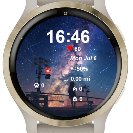 Person Looking Stars Night Sky · Screenshot 0