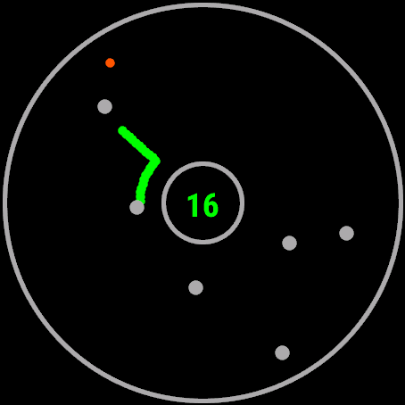 RadialSnake · Screenshot 2