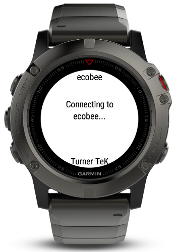 ecobee for Garmin · Screenshot 4