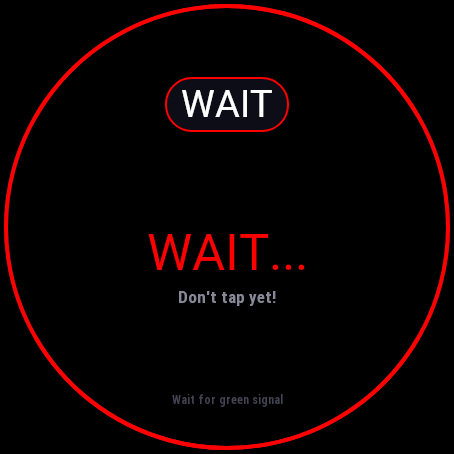 Reaction Tester: Reflex Game · Screenshot 1