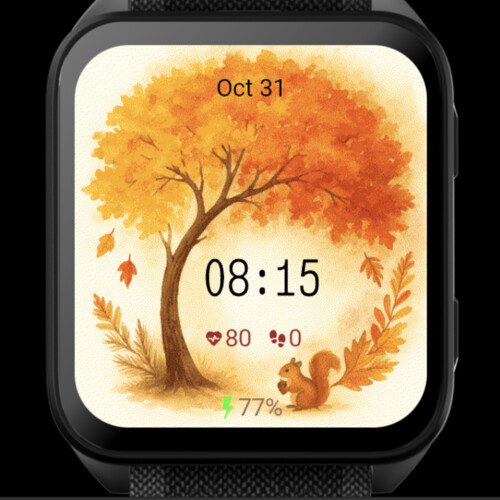 Autumn Squirrel – Golden Tree · Screenshot 1