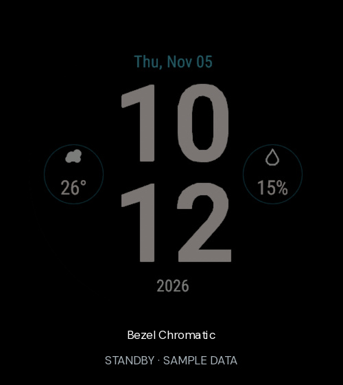 Bezel Chromatic · Screenshot 1