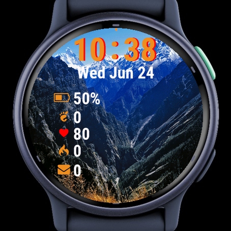 View Mountain Range Snow · Screenshot 2
