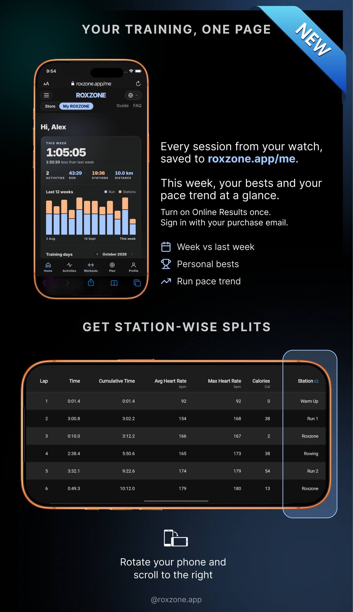 HYROX Tracker: ROXZONE · Screenshot 3