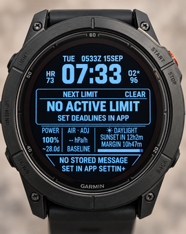 QUIET - Offline Tactical Watch Face · Screenshot 0