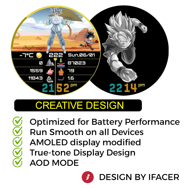 iFacer – Son Goku RUN · Screenshot 1