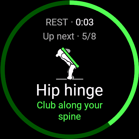 Tee Ready – Golf Warm-Up · Screenshot 3
