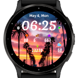Sunset Palms 3