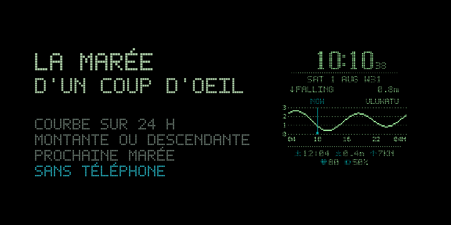 Pixel Tide Pro · Screenshot 0