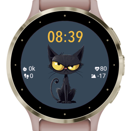 Grumpy Black Cat · Screenshot 2