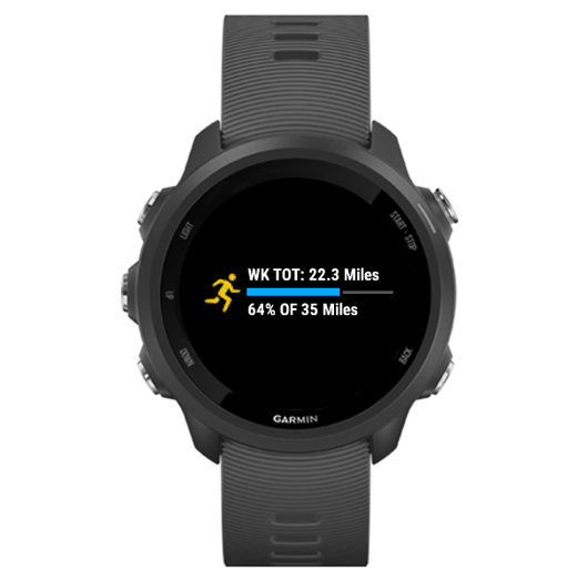 Weekly Running Distance Goal Widget · Screenshot 0