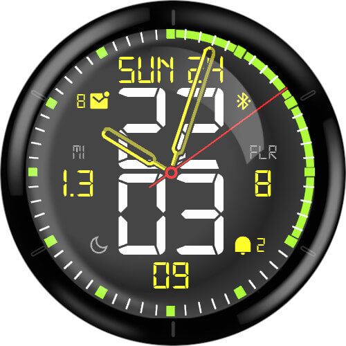 Simple Large Digital No.5 Gen3 · Screenshot 3