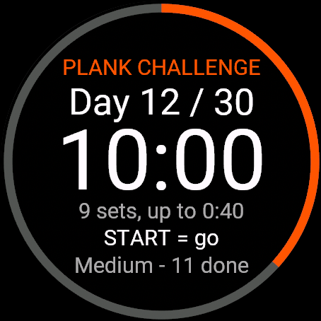 Plank Challenge: 30 Day Core Workout · Screenshot 0