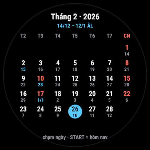 Lunar Calendar - Am Lich · Screenshot 3