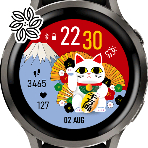 Maneki Neko Golden Charm 3