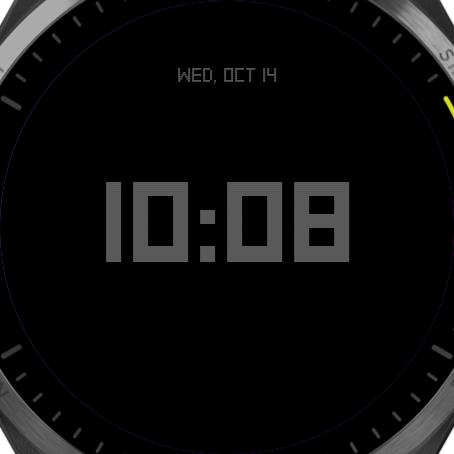 Minimalist Modern Watch Face · Screenshot 4