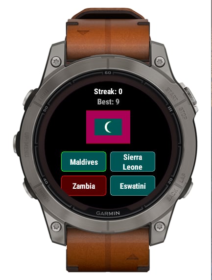 Flags Quiz Game · Screenshot 2