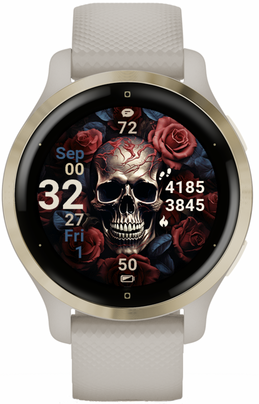 Skull with Roses · Screenshot 1