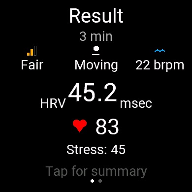 HRV+ Analytics · Screenshot 1