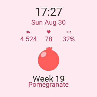 Pregnancy Baby Tracker in Fruits · Screenshot 2