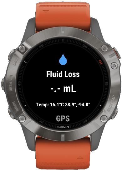 Watch AI Sweat Loss Tracker · Screenshot 1
