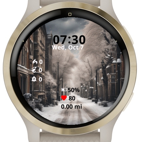 Winter on the street · Screenshot 0