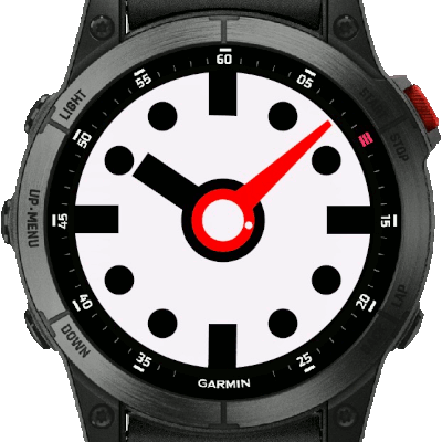 Minimalist Garmin watch face