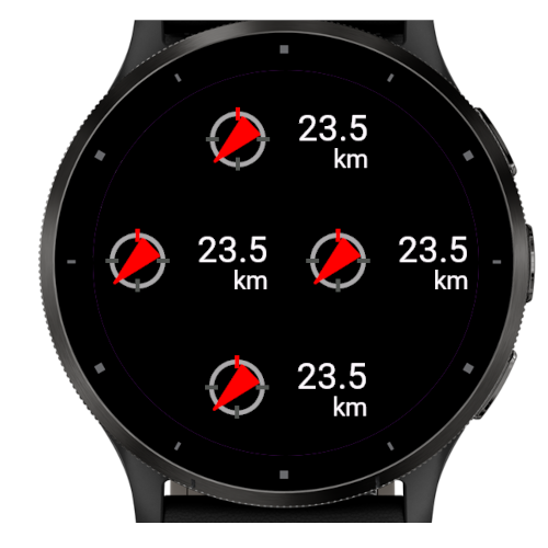 Compass+Distance · Screenshot 0