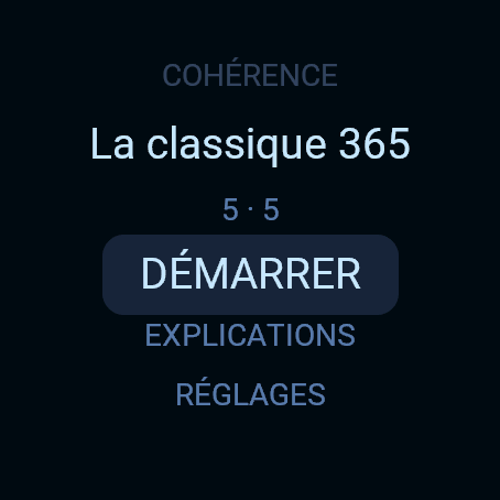 Cohérence cardiaque · Screenshot 1