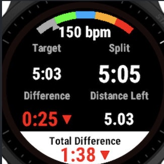 Race Splits Pacer · Screenshot 0