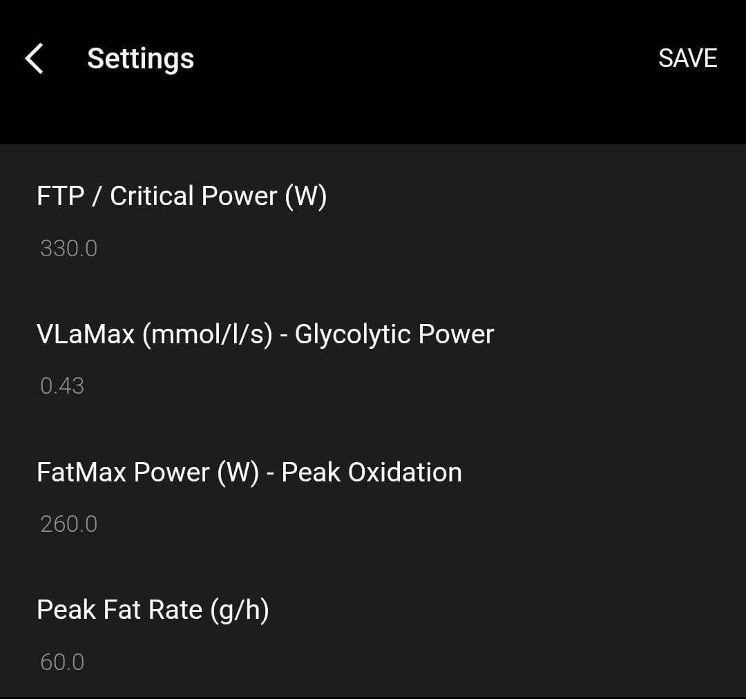 Metabolic Monitor screenshot 1
