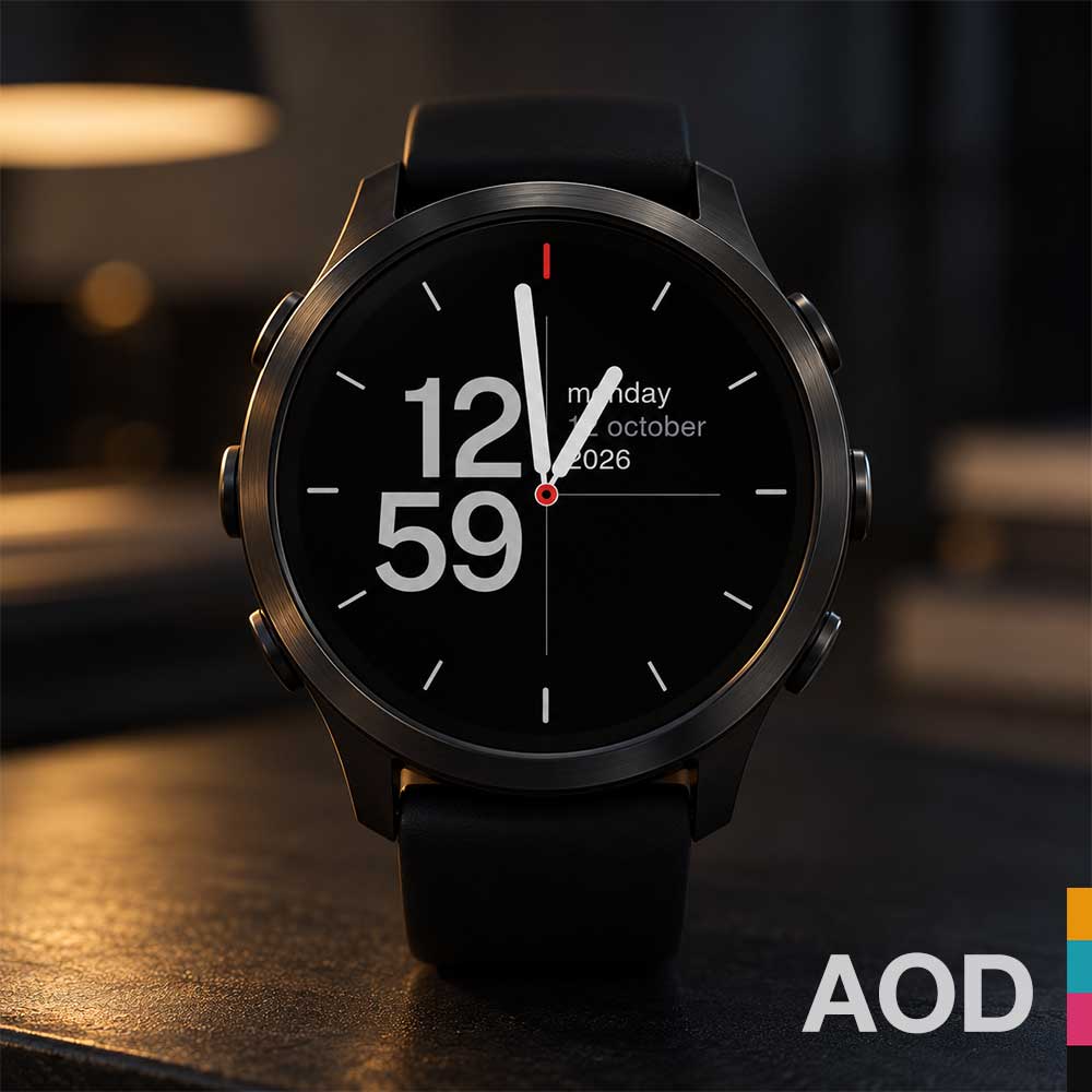 FAHRPLAN · Railway Clock Watch Face · Screenshot 2
