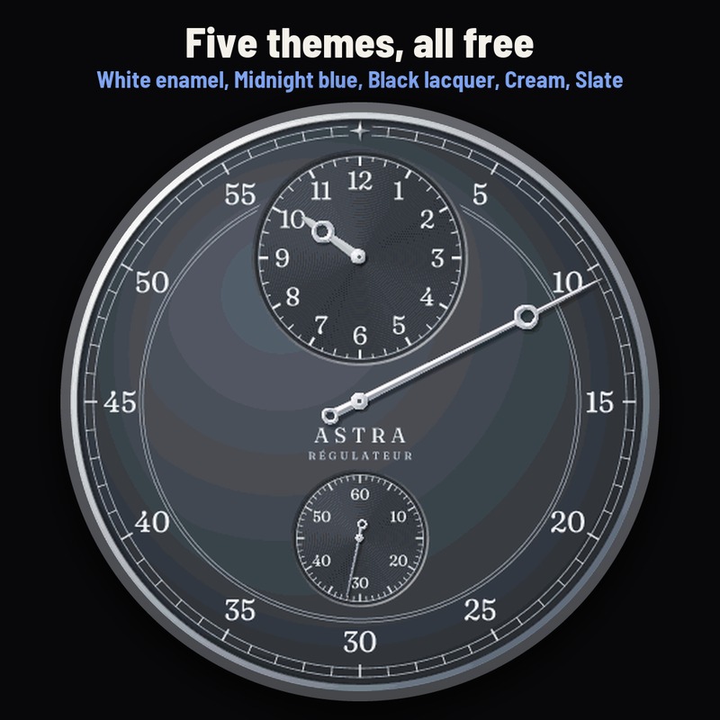 Astra Sidereal Free – 规度表 三针分离表盘 · Screenshot 1