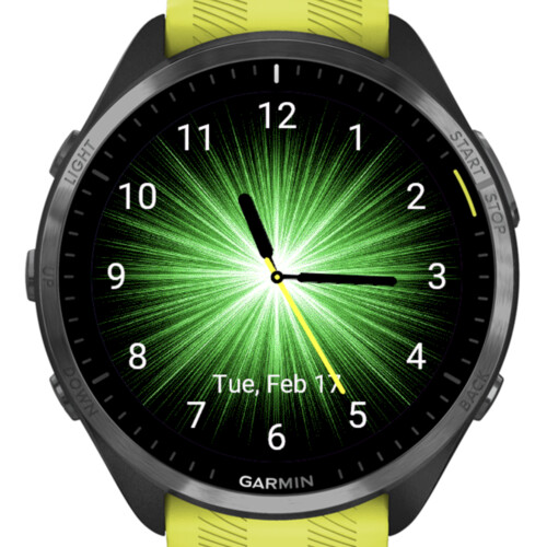 Green Burst Analog 4