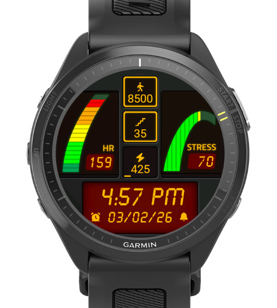 RetroDashC4: 80s digital cockpit 5